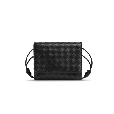 BOTTEGA VENETA MINI INTRECCIATO CROSSBODY BAG 741897VCPP32145 (19*15*5.5cm)